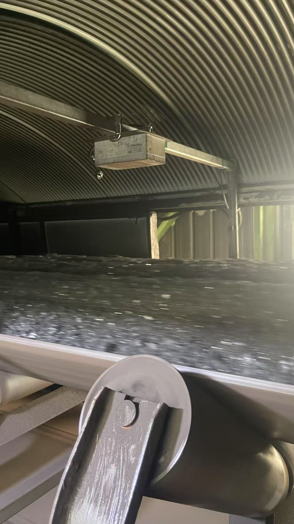 在线微波水分仪--铅锌矿含水率测量